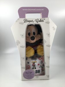 Mickey Mouse Baby Gift Mini Diaper Cake 2