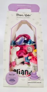 princess baby diaper cake 3 (1)