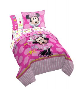 minnie mouse baby gifts bedsheet