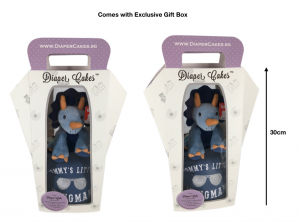 Boy Mini Diaper Cake Box