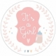 Its a Girl Auto Inflatable Foil Balloon- 02