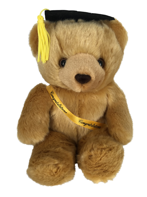 Graduation Bears Plush Sash
