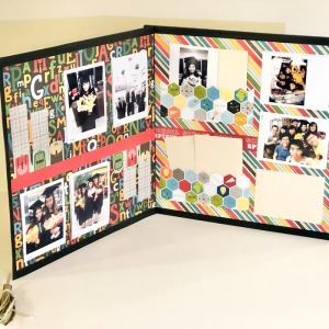 graduation mortarboard and autography book for grad gift