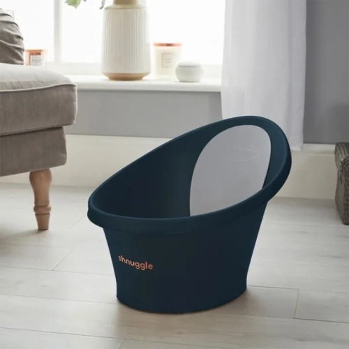 Shnuggle Bath Tub with Plug & Foam Backrest