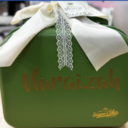 gorgeous green baby girl gift luggage set