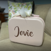 baby girl luggage gift set